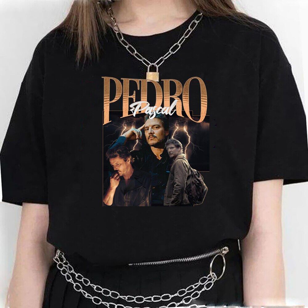 Pedro Pascal Áo Thun Phụ Nữ Vui T Áo Sơ Mi Cô Gái Truyện Tranh Quần Áo