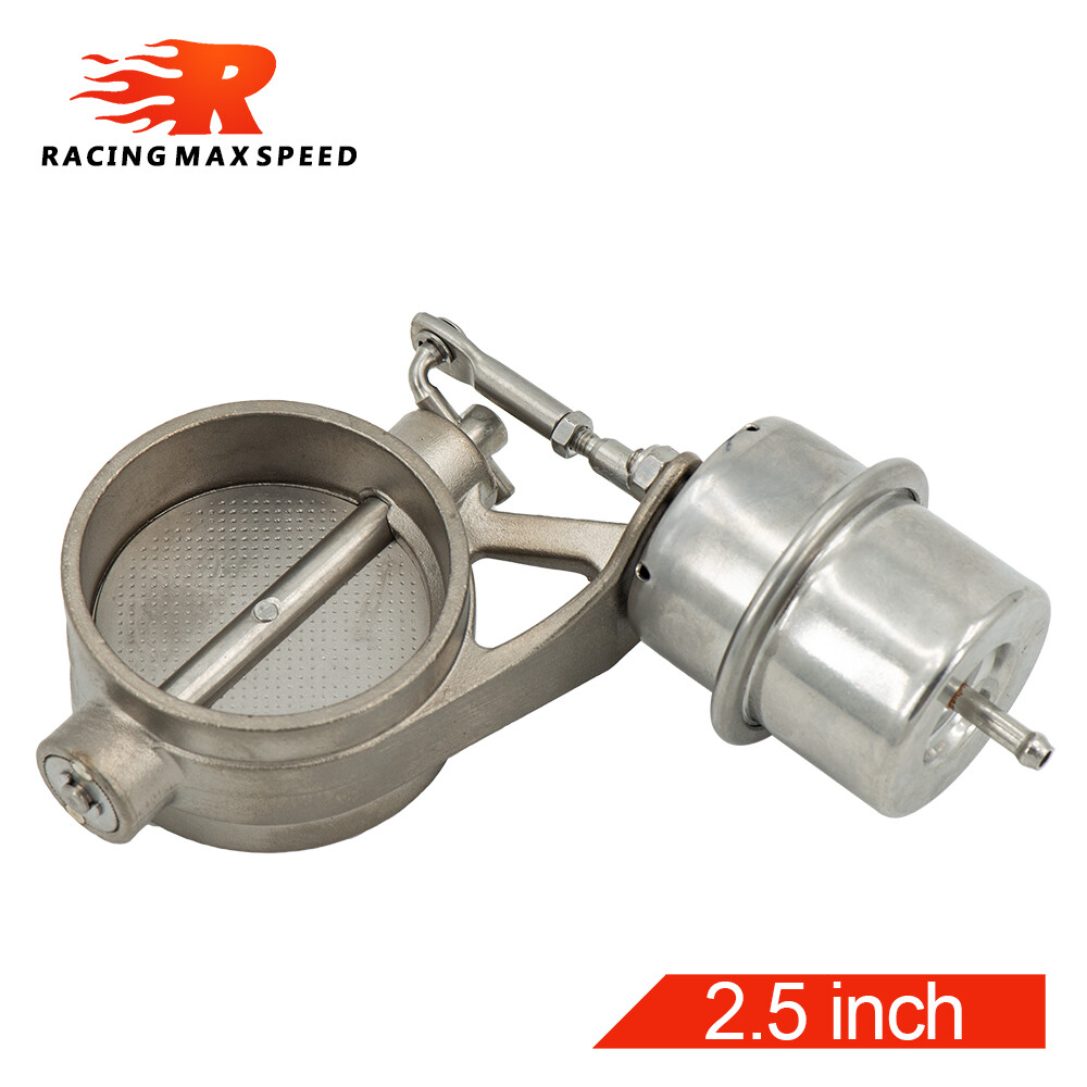 Van Điều Khiển Xả Chân Không Bằng Nhôm 2.5 Inch Phổ Biến, Bộ Van Chân Không Van Điều Khiển Ống Xả Niêm Phong Tuyệt Vời Cần Thêm Phụ Kiện Xe Hơi Điều Khiển Từ Xa