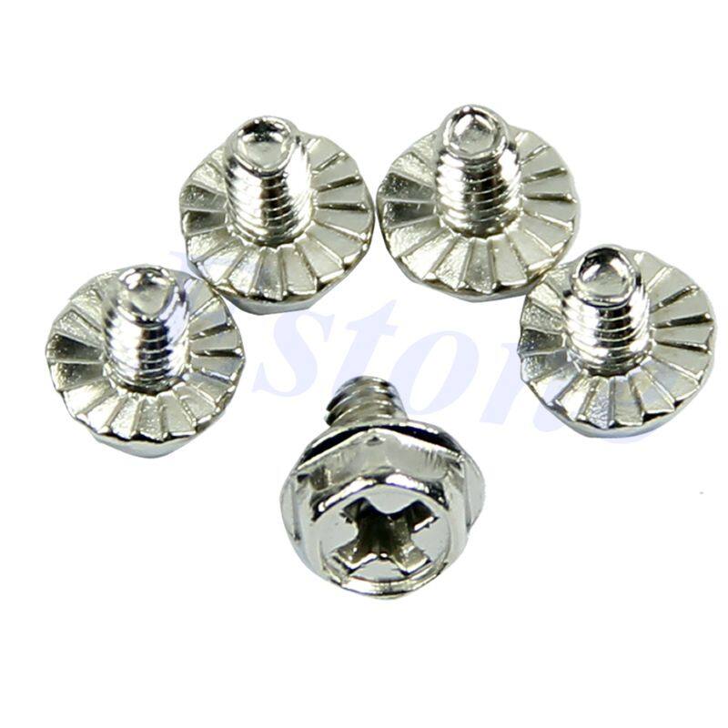 [Bán Chạy] 100 Cái Vỏ Máy Tính PC Có Răng Hex 6/32 Vít Gắn Bo Mạch Chủ Ổ Cứng