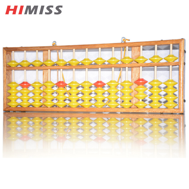 HIMISS Toy Quà Tặng Giáng Sinh Bàn Tính Gỗ 13 Cột Dụng Cụ Đếm Số Học Toán Cho Trẻ Em Bàn Tính Trình Diễn Lớp Học Cho Học Sinh Giáo Viên