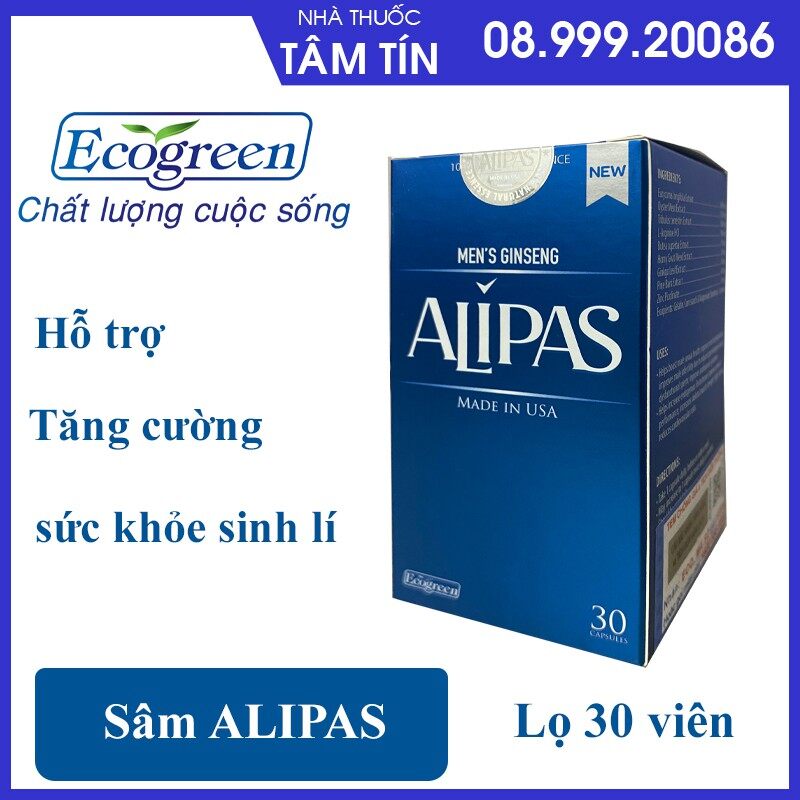 [chính hãng với tem cào chính hãng và tích điểm thưởng ] sâm alipas platinum