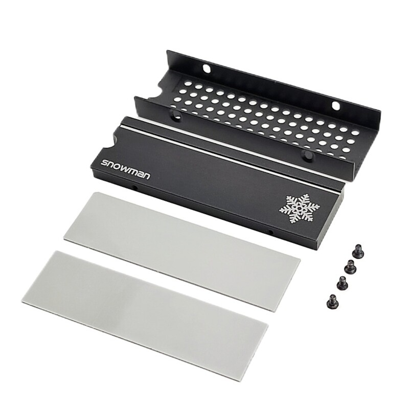 Bộ tản nhiệt m.2 ssd nvme bộ tản nhiệt ổ cứng thể rắn 2280 bộ tản nhiệt hợp kim nhôm m2 ngff pci-e nvme