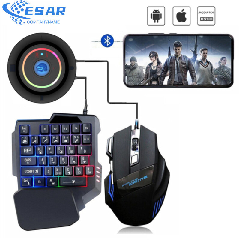 Bộ Điều Khiển Di Động M16 Bộ Chuyển Đổi Chuột Bàn Phím Chơi Game Bộ Chuyển Đổi Tay Cầm Chơi Game Tương Thích Bluetooth Tương Thích Với Pubg