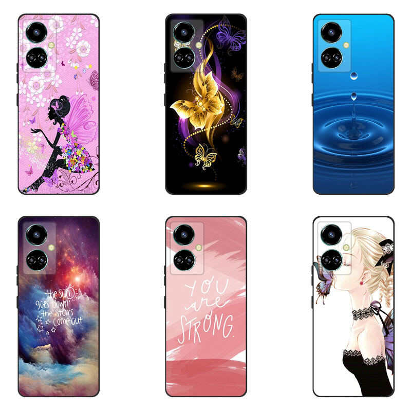 Ốp silicon tpu cho tecno camon 19 ốp mềm hoạt hình sơn cho tecno camon 19 pro 5g
