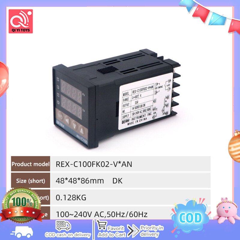 Temperature Controller Ac100 240v REX-C100FK02