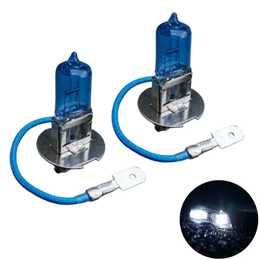 MileAuto 2 Chiếc Đèn Xenon LED H3 Đèn Pha Halogen 100W 12V Màu Trắng Đèn Sương Mù 453 Bóng Đèn Xe Hơi