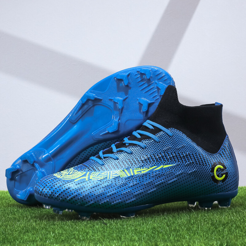 Puq (Ag TF cỡ lớn: EU35-47 46 45) phiên bản ưu đãi đặc biệt của Giày bóng đá Ronaldo CR7 móng tay sát thủ gãy móng Giày bóng đá chống trượt chống trượt