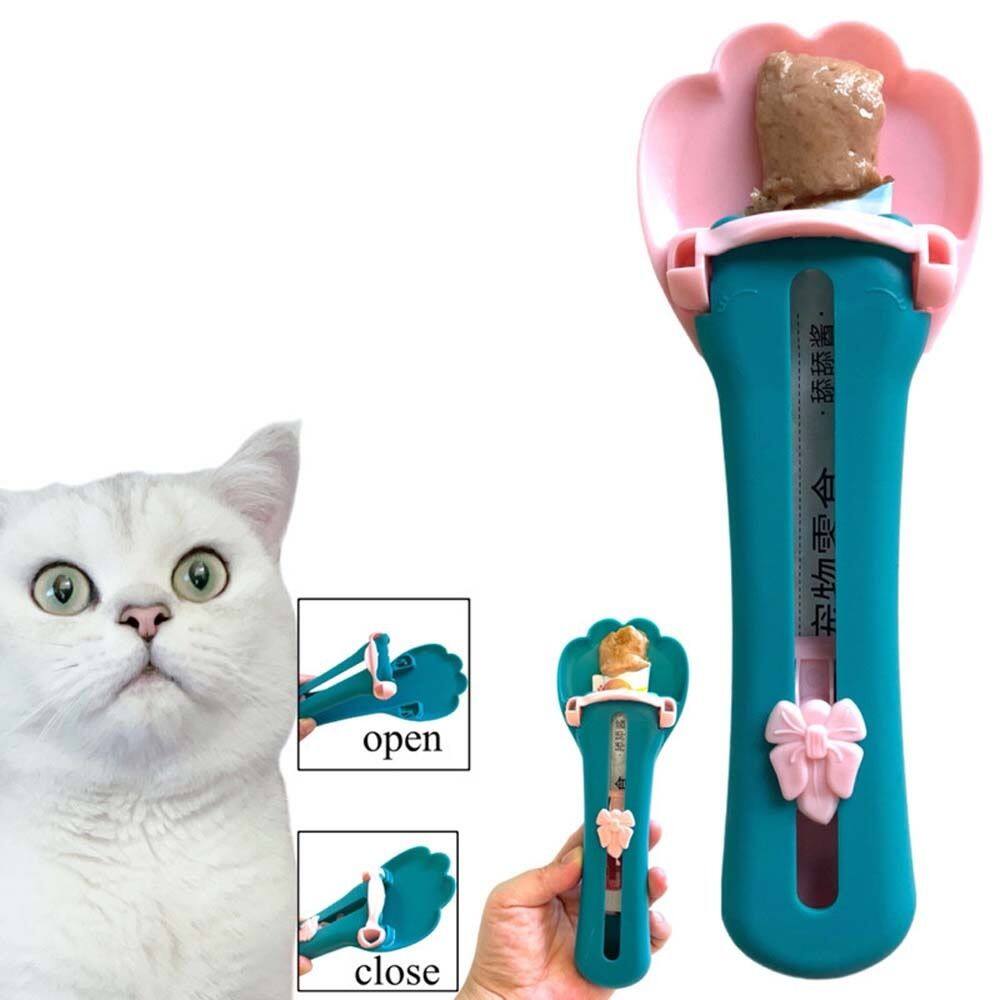 UEATHC Hình chân mèo Đa chức năng Cún con mèo con Cho ăn đồ ăn nhẹ dạng