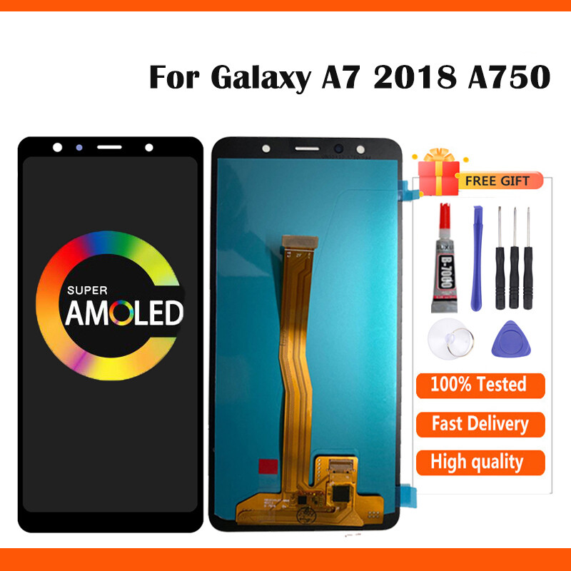 lcd samsung a750gn original