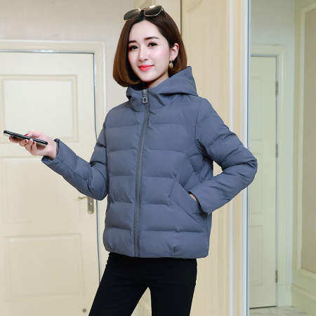 Trendy Plus Size Hooded Winter Coat for Women