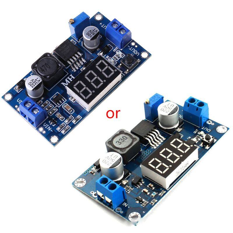 DC-DC XL6009 Mô-đun Tăng Áp Kỹ Thuật Số, Có Thể Điều Chỉnh Step Up Điều Chỉnh Điện Áp Với Vôn Kế LED