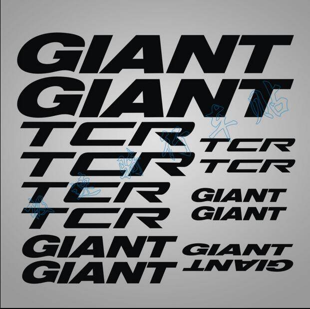 Mountain Road Bike Khung Decal Khổng Lồ TCR Phản Quang Sticker Sét DIY Khắc MTB Xe Đạp Stickers Đối Với Xe Đạp Sticker