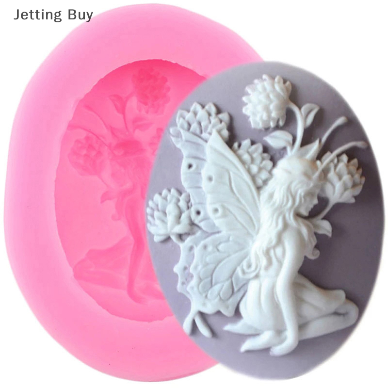 Jettingbuy Flash Sale Fairy Silicone Mold Cake Decor Tools Cookie Baking