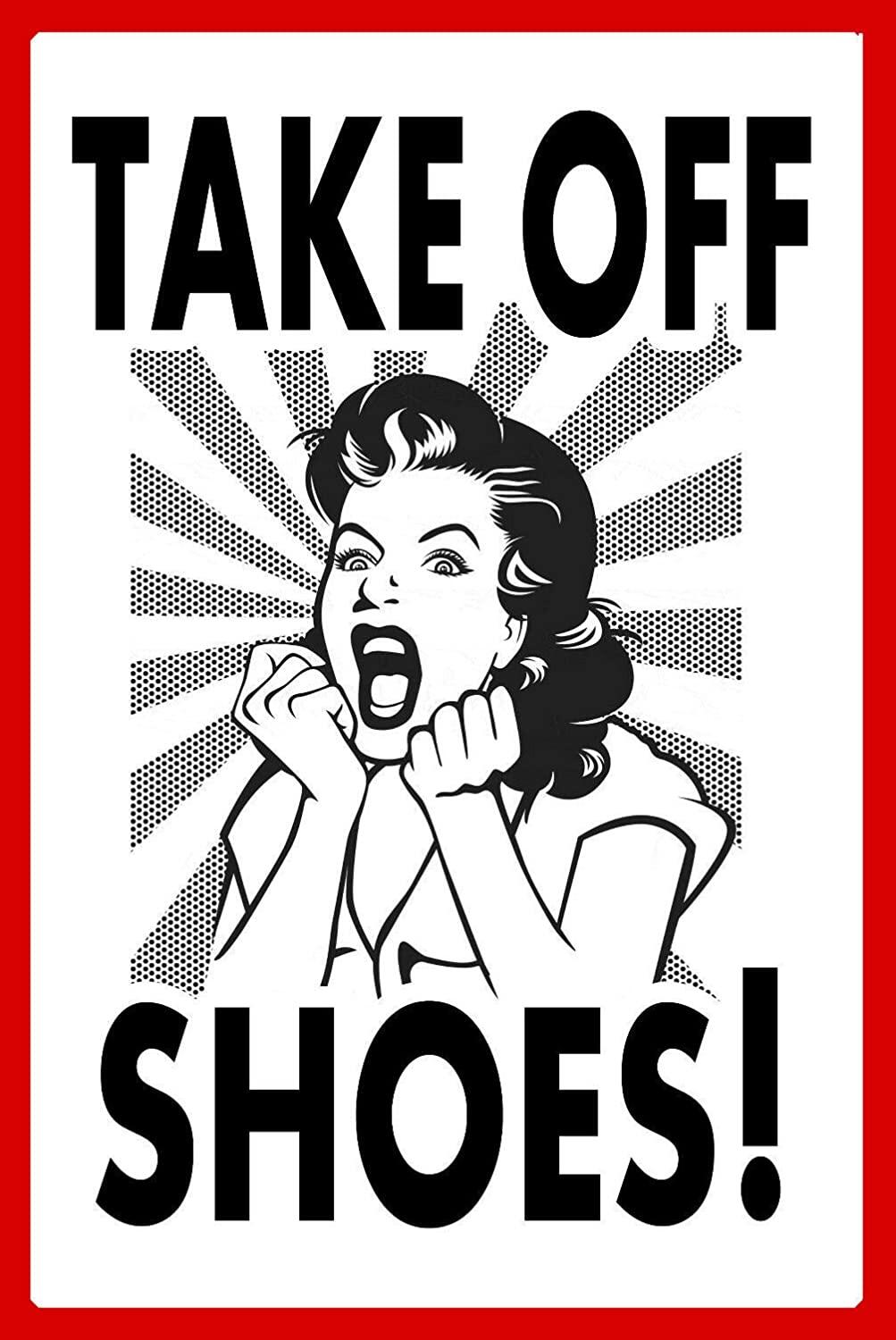 Shop Please Leave Your Shoes Sign online 