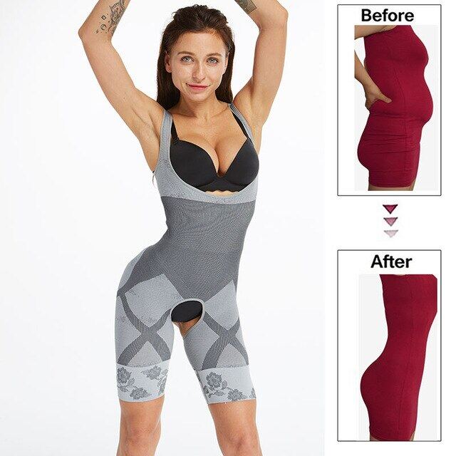 Shapewear ตั้งครรภ์สำหรับสตรีหลังคลอดผ้าพันแผลเข็มขัดหลังคลอดฝึกฝนเอวรัดทรงผู้หญิงสายรัดรูปชุดชั้นในกระชับสัดส่วน