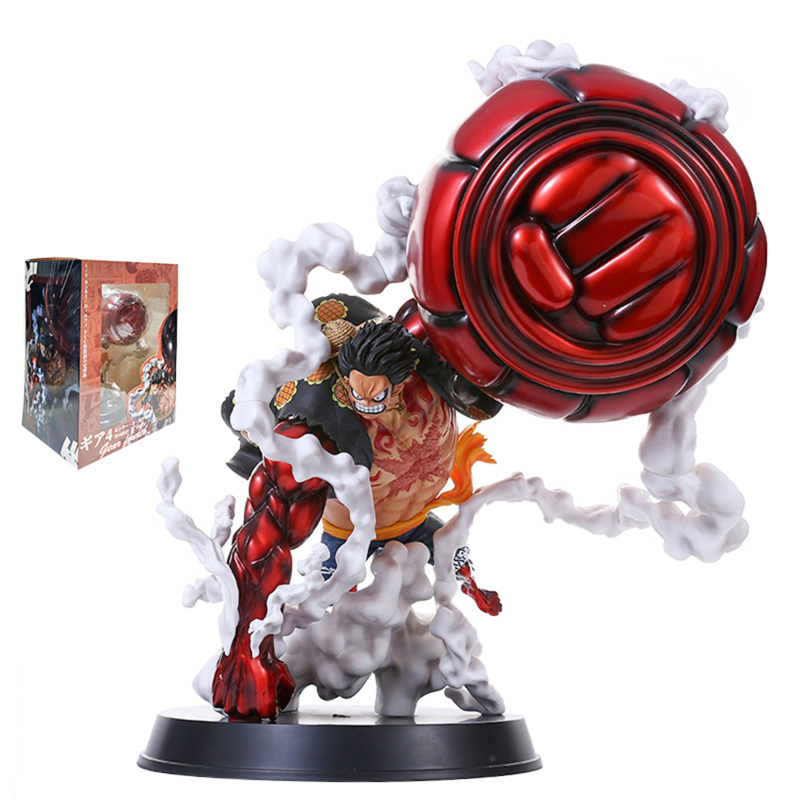 25Cm Bánh 4 Luffy hình dạng búp bê phim hoạt hình hoạt hình Nhân Vật búp bê mô hình Cho Fan Bộ Sưu Tập