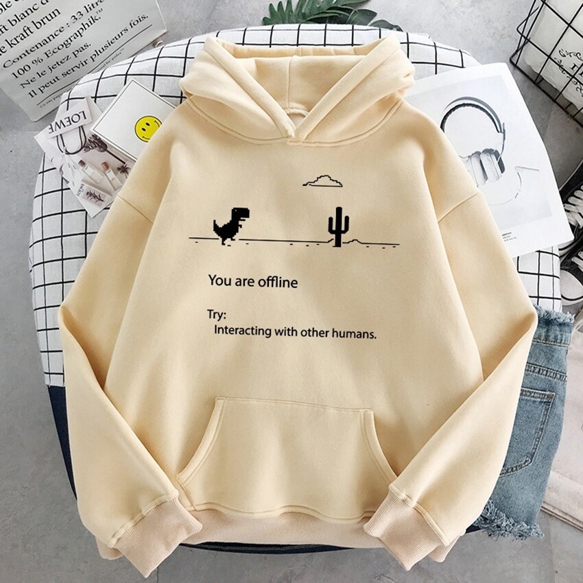 Phụ Nữ Của Hoodies Áo Nỉ Hoodies Hoodies Áo khoác cho nam Hoodies Mùa Đông Những Người Yêu Thích Áo Sơ Mi Hoang Dã Cá Tính Retro Khủng Long Màu Hồng Dày Áo nỉ Harajuku Hip Hop Hàn Quốc Phụ Nữ Giá Rẻ Quần Áo