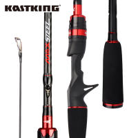KastKing Max Steel Rod Carbon Spinning Casting Fishing Rod with 1.80m 1.98m 2.13m 2.28m Baitcasting Rod for Bass Pike Fishing Saltwater Freshwater Casting Fishing