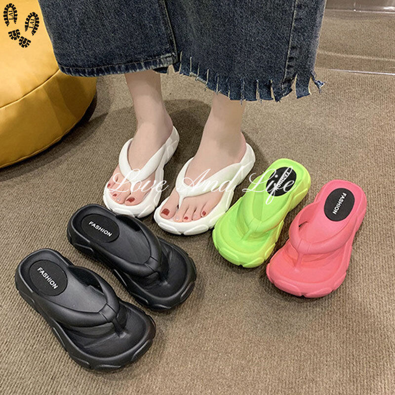 Lal đế dày Flip-flops cho trang phục ngoài trời nhà trong nhà chống trượt Flip-flop đế dày Xăng đan đi biển