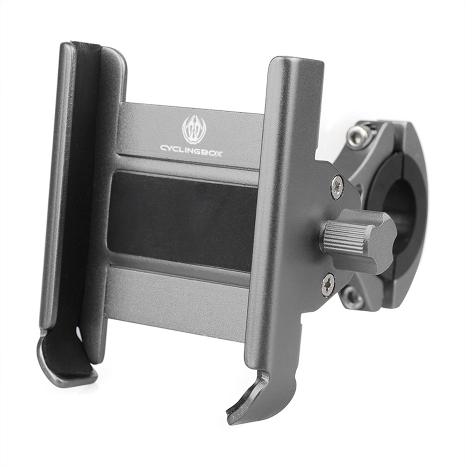 Heightened Aluminium Alloy Bicycle Mobile Phone Holder 360° Rotation Adjustable Motorcycle Phone Mount Rear View Mirror Phone Bracket for Mountain Bike Road Bicycle ราคา 170 บาท*ส่งฟรี