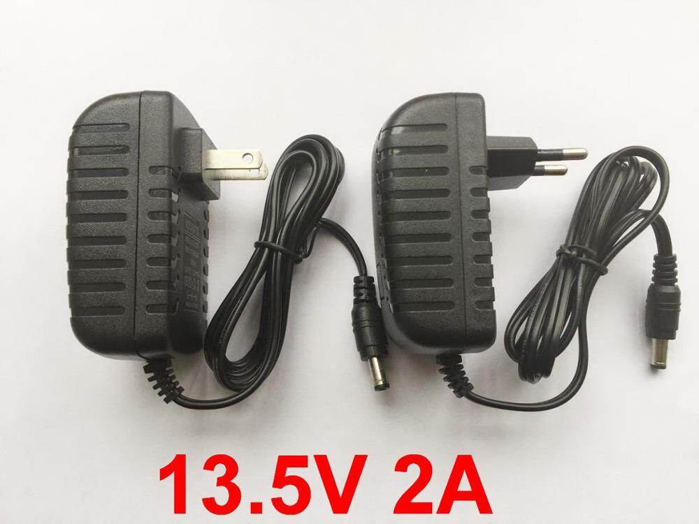 Xym's mall 1pcs 13.5v 2a ac 100v-240v converter adapter dc 13.5v 2a 2000ma power supply eu plug 27w 5.5mm x 2.1-2.5mm