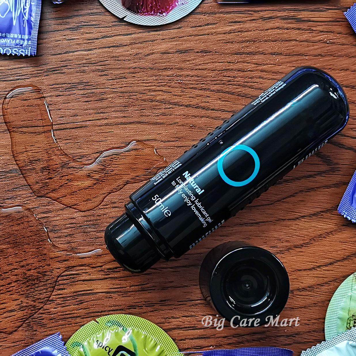 Durex Fetherlite Ultima Condom 12s + Natural Lubricant 50ml Grey New PGMall