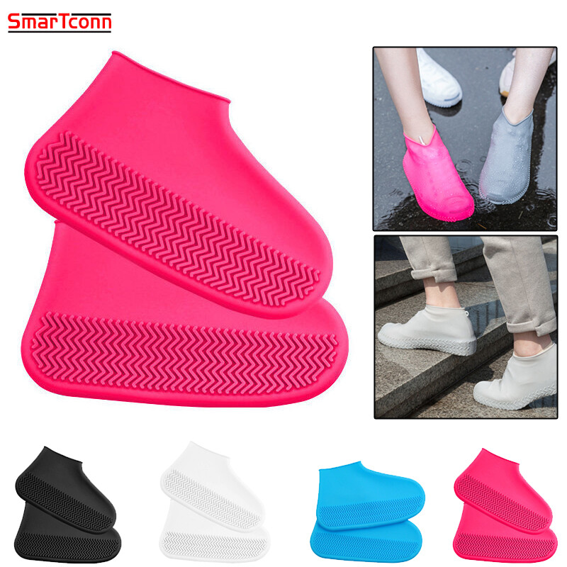 Bọc Giày Không Thấm Nước, Bao Giày Chống Nước Chống Trượt, Bọc Bảo Vệ Giày Đi Mưa Bằng Cao Su Silicon Dành Cho Trẻ Em, Đàn Ông, Nữ