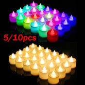 Multicolor LED Candle Lights for Parties & Home Decor