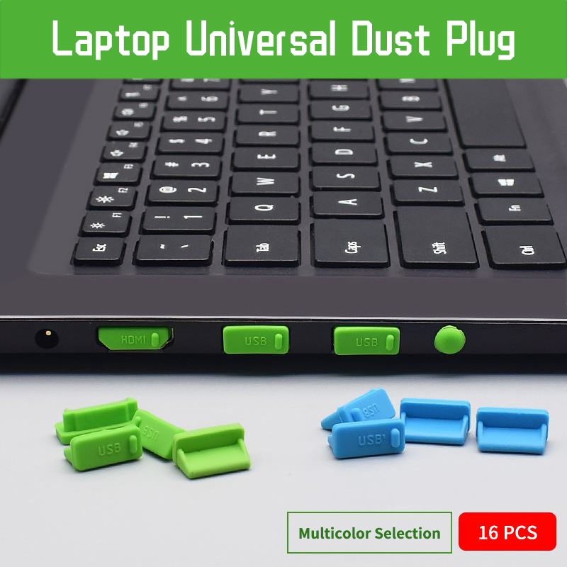 Phích cắm chống bụi usb silica gel phích cắm chống bụi type-c phích cắm chống bụi minidp phích cắm chống bụi máy tính xách tay đa năng