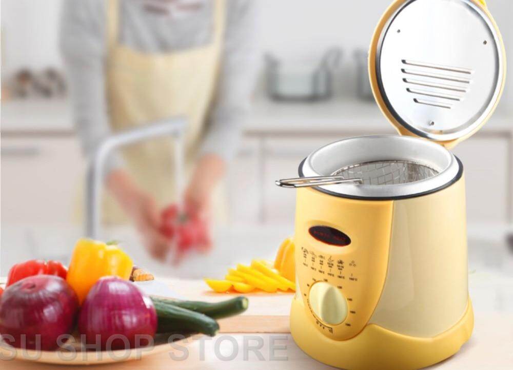 Smokeless multifunctional กระทะทอด 0.9L MINI น้ำมันอิเล็กทรอนิกส์ fryer เตาอบฝรั่งเศส Fries ไก่ย่างปลาทอดเครื่อง Smokeless multifunctional กระทะทอด 0.9L MINI น้ำมันอิเล็กทรอนิกส์ fryer เตาอบฝรั่งเศส Fries ไก่ย่างปลาทอดเครื่อง
