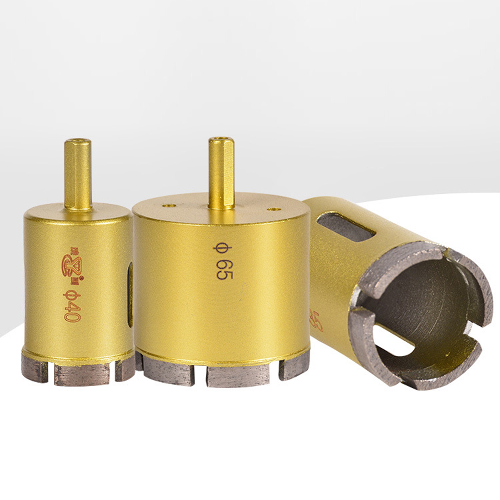 30-100Mm Đá Cẩm Thạch Perforator Vàng Sợi Thủy Tinh Gia Cố Nhựa Cú Đấm Hợp Kim Tường Kim Loại Vitafied Gạch Gốm Tường Gạch Reaming Bit30-100mm Hợp Kim Tường Kim Loại Vitafied Gạch Khoan Bit Gốm Đá Cẩm Thạch Lỗ Opener