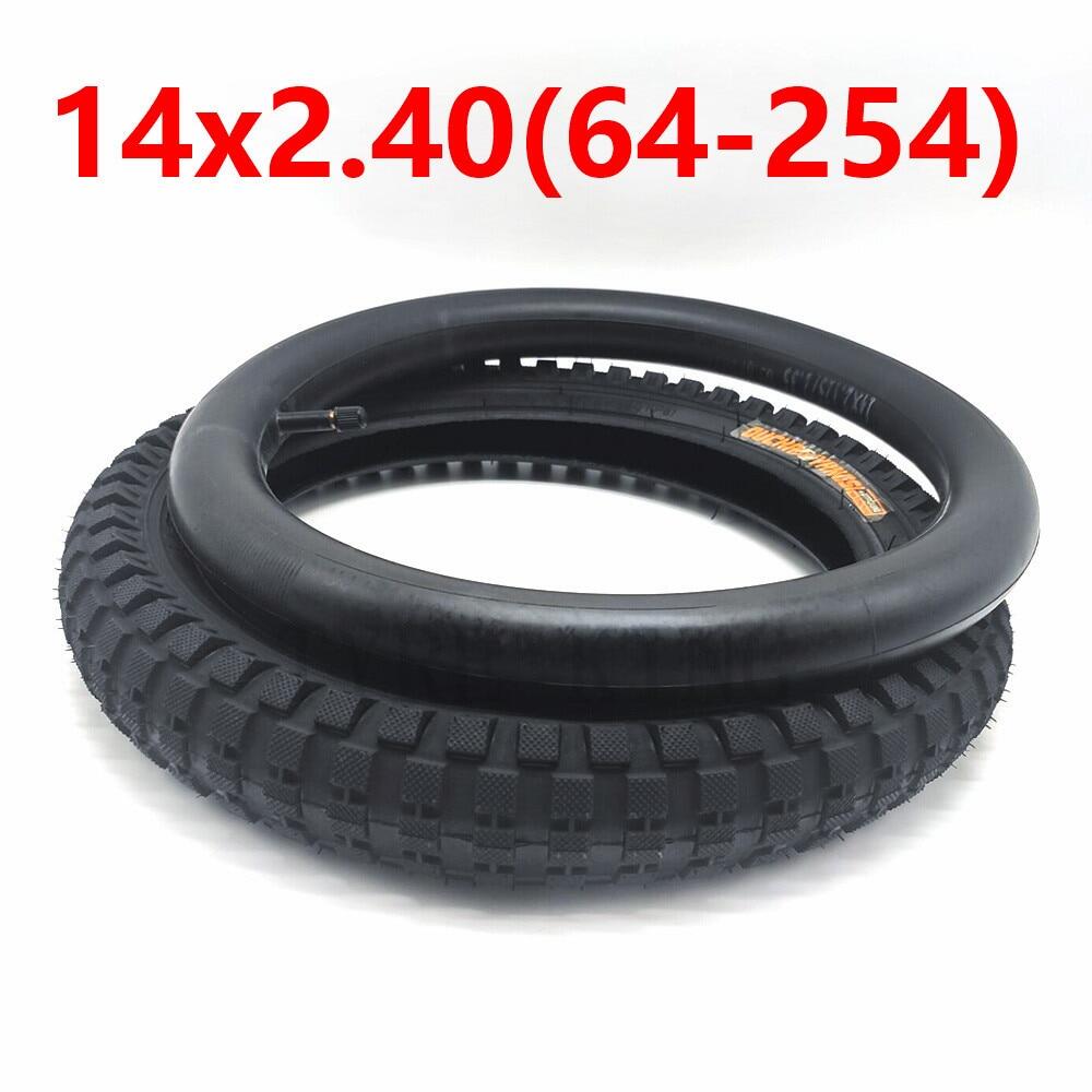14 Inch Bicycle Tyre 14X2.4(64-254) Inner And Outer Tire For Kids Bike Children's Bicycle Parts