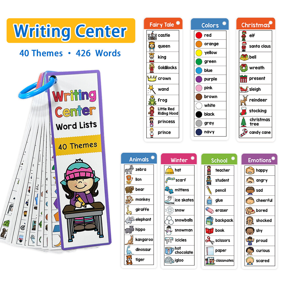 40 Topics 426 Sight Word Flash Card Set Kids Educational Flashcard Journal