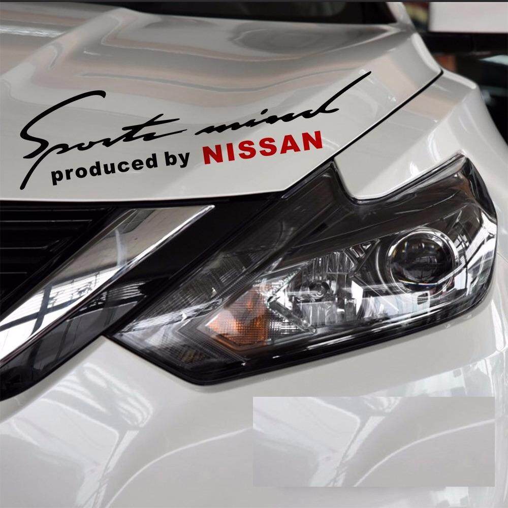 Nhãn Dán Xe Hơi Nissan Đèn Lông Mày Trang Trí Kiểu Dáng Thể Thao Cho