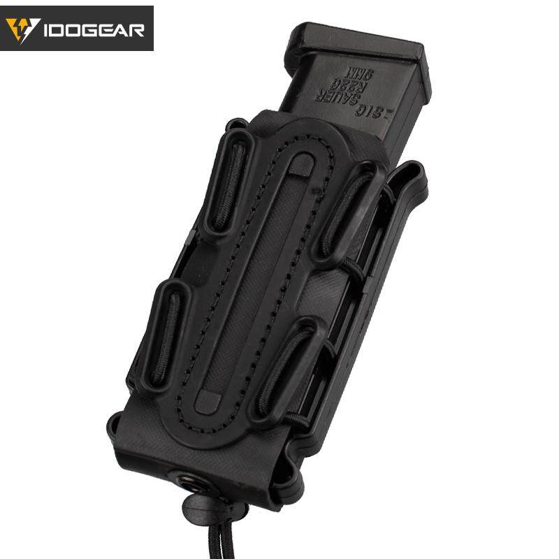 IDOGEAR US army Magazine Pouches Military Fastmag Belt Clip plastic molle pouch bag 9mm softshell G-code Mag Carrier tall ราคา 320 บาท*ส่งฟรี