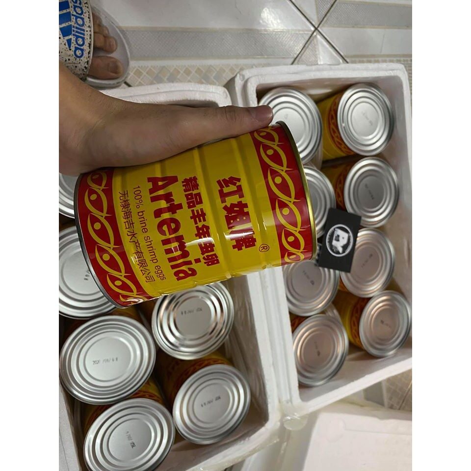 200gr - artemia lon vàng - tỷ lệ 95% - date mới - bảo hành