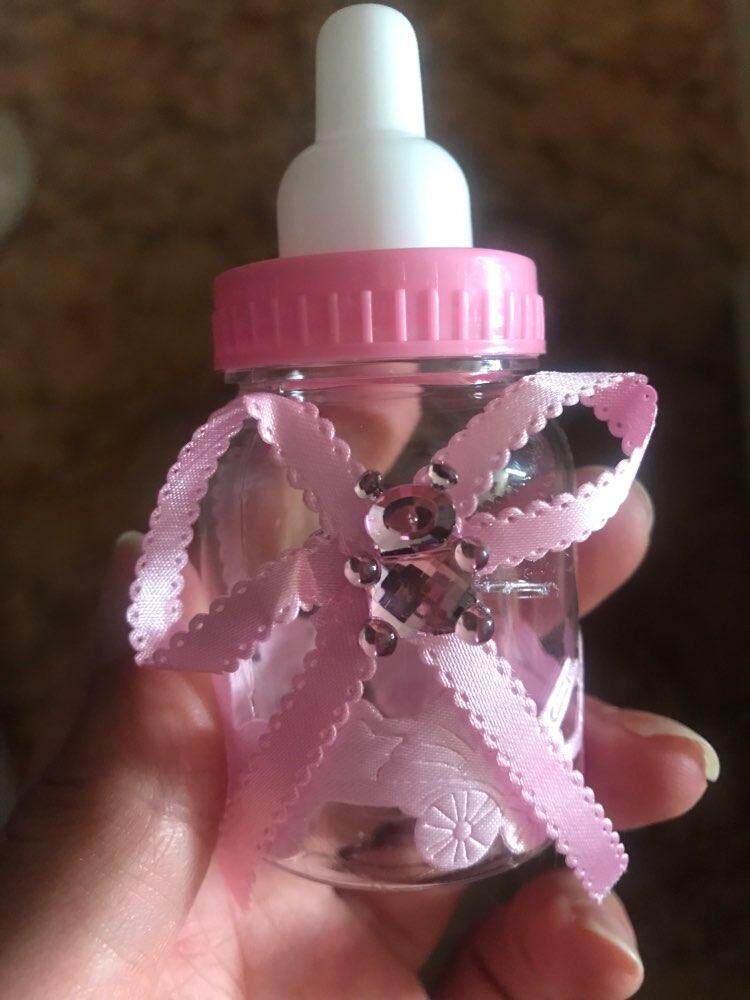 Baby Shower Decorations Chocolate Candy Bottle