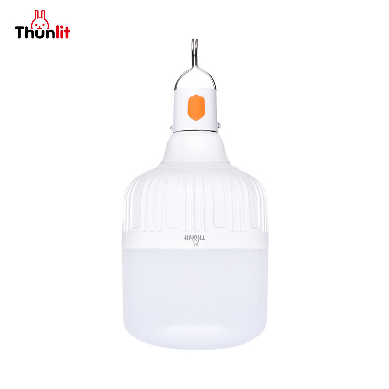 Bóng Đèn Ngoài Trời Có Móc, Bóng Đèn LED Sạc 20W 1200MAh Đèn Khẩn Cấp