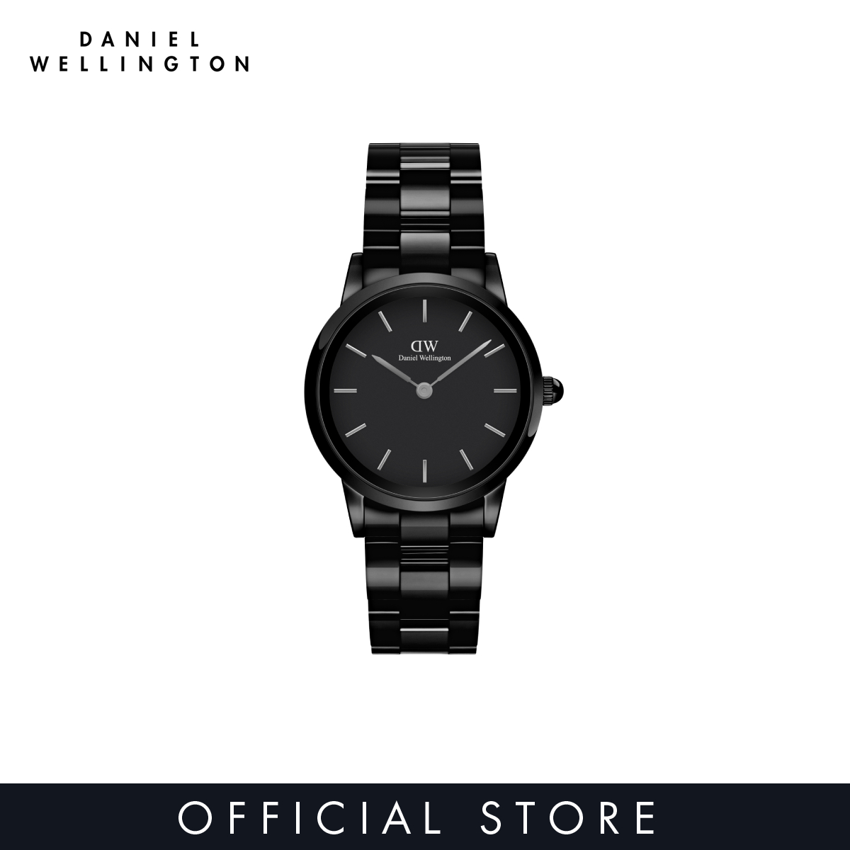 Daniel Wellington Iconic Link Ceramic 28/32mm Black / Watch for women / DW official ราคา 10,250 บาท*ส่งฟรี