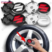 YK 60mm Car Wheel Center Hub Caps for Suzuki Vehicles