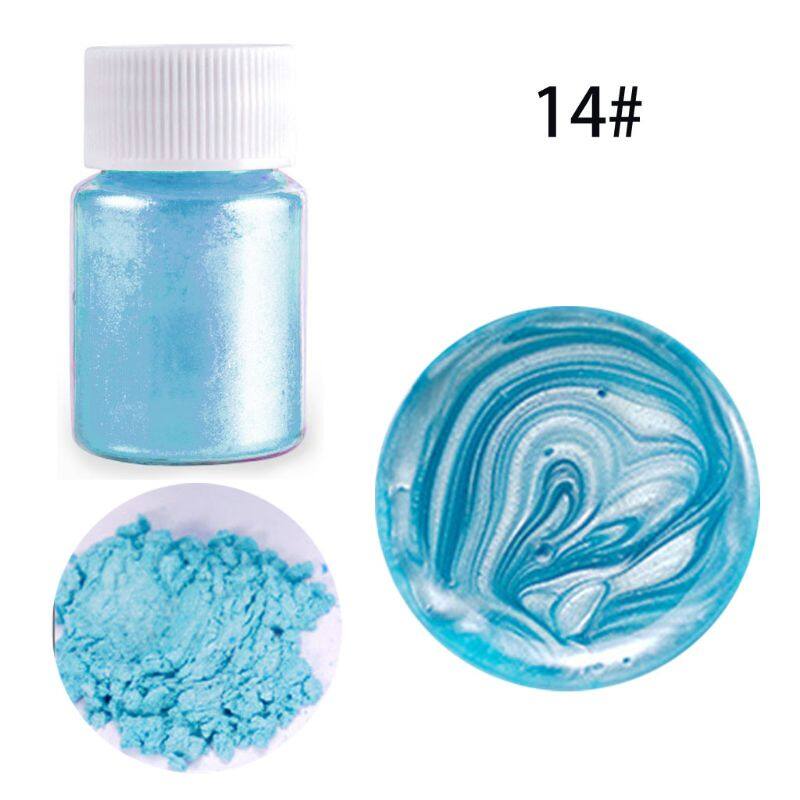 Nhựa Cực Quang 21 Màu Bột Màu Ngọc Trai Mica, Nhựa Màu, Làm Đồ Trang Sức