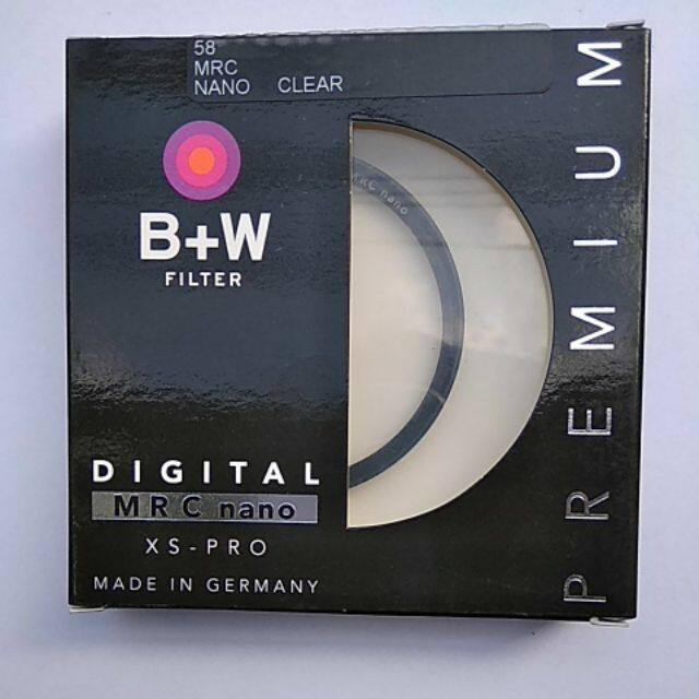 Kính Lọc 58mm B+W XS-Pro Digital 007M Clear MRC nano