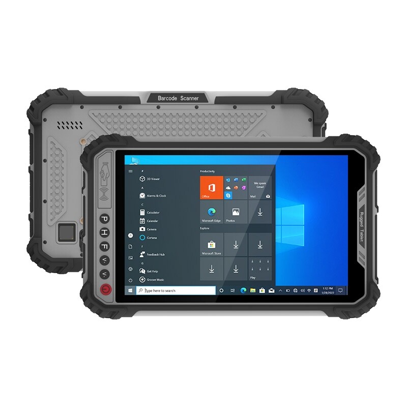 UNIWA WinPad W801 4G Rugged Tablet PC, 8.0 inch, 8GB+256GB, IP65 Waterproof Shockproof Dustproof, Windows 10, Intel Core i5-8200Y Dual Core, Support WiFi / BT / RJ-45, EU Plug(Dark Gray)(YDDF) ราคา 52,137 บาท*ส่งฟรี