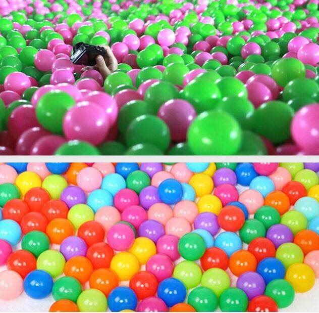 Yika 100pcs Multicolor Toy Ball Swimming Pool Ball Non-toxic For Children Play ราคา 156 บาท*ส่งฟรี