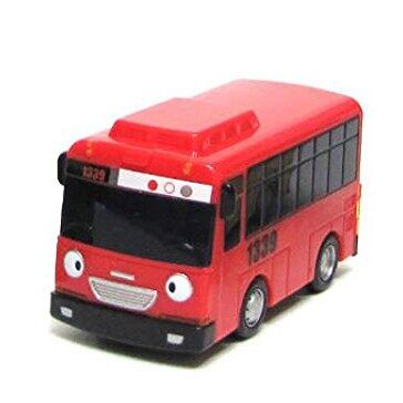 KIDAMI 1pc Cartoon Mini TAYO Bus Taxi Back Children Educational Toys
