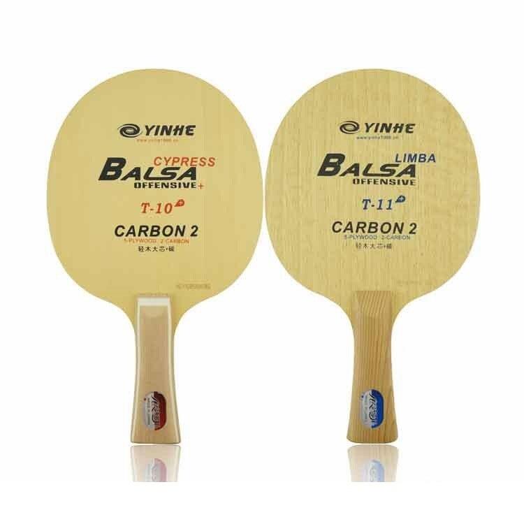 Yinhe uranus t-10 t-11 (t 10 t 11 t10 t11 lưỡi vợt bóng bàn bằng sợi cacbon cây bách cho vợt bóng bàn