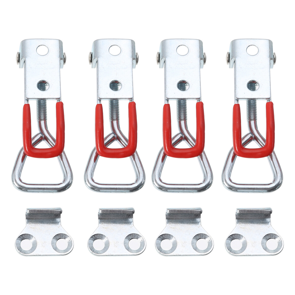 Bestoso 4 Cái Chốt Cài Tay Nắm Cần Gạt Hộp Tủ Điều Chỉnh Được Khóa Chốt Bắt