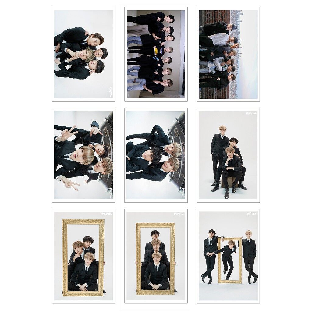 Lomo card ảnh bts - anniversary 7th festa