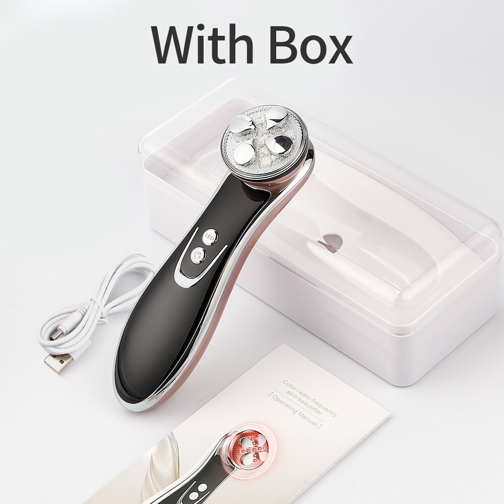 foreverlily Thiết Bị Tần Số Vô Tuyến Điện, Máy Chăm Sóc Sắc Đẹp Mát Xa Làm Đẹp Làm Săn Chắc Nâng Cơ Mặt Cấp Nước RF EMS Liệu Pháp Ánh Sáng Photon LED