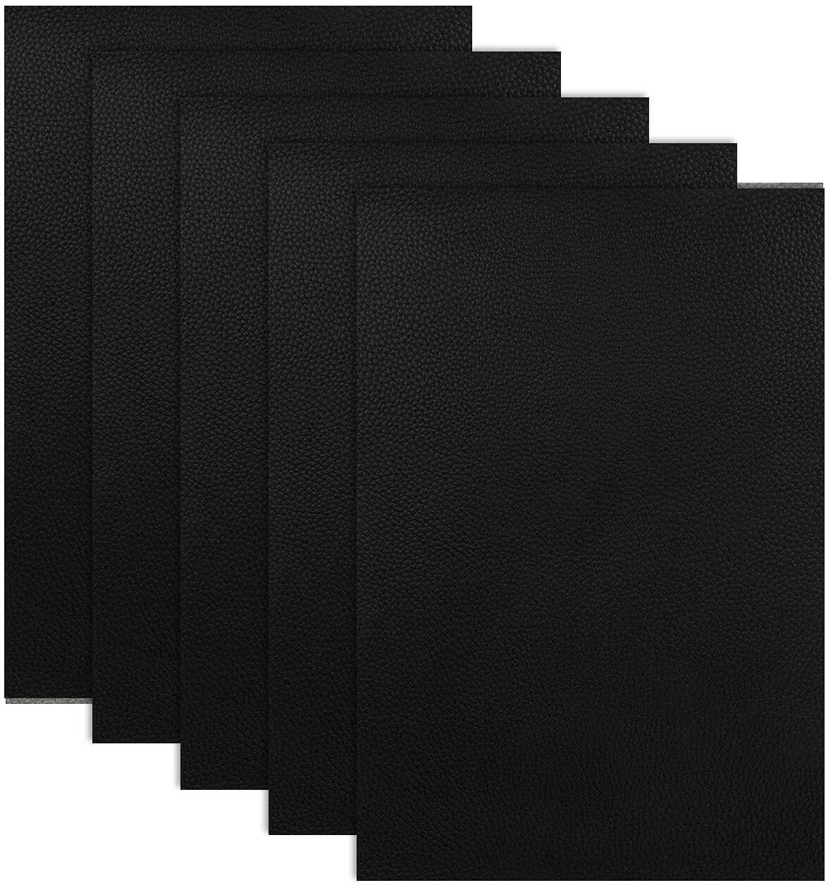 Bộ 5 Miếng Vá Sửa Chữa Da 20X30CM, Băng Dính Da Tự Dính, Miếng Dán Vinyl Bọc Cho Ghế Dài, Ghế Sofa, Đồ Nội Thất, Ghế Xe Hơi, Túi Xách, Áo Khoác